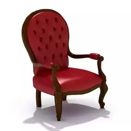 Red Leather Chair