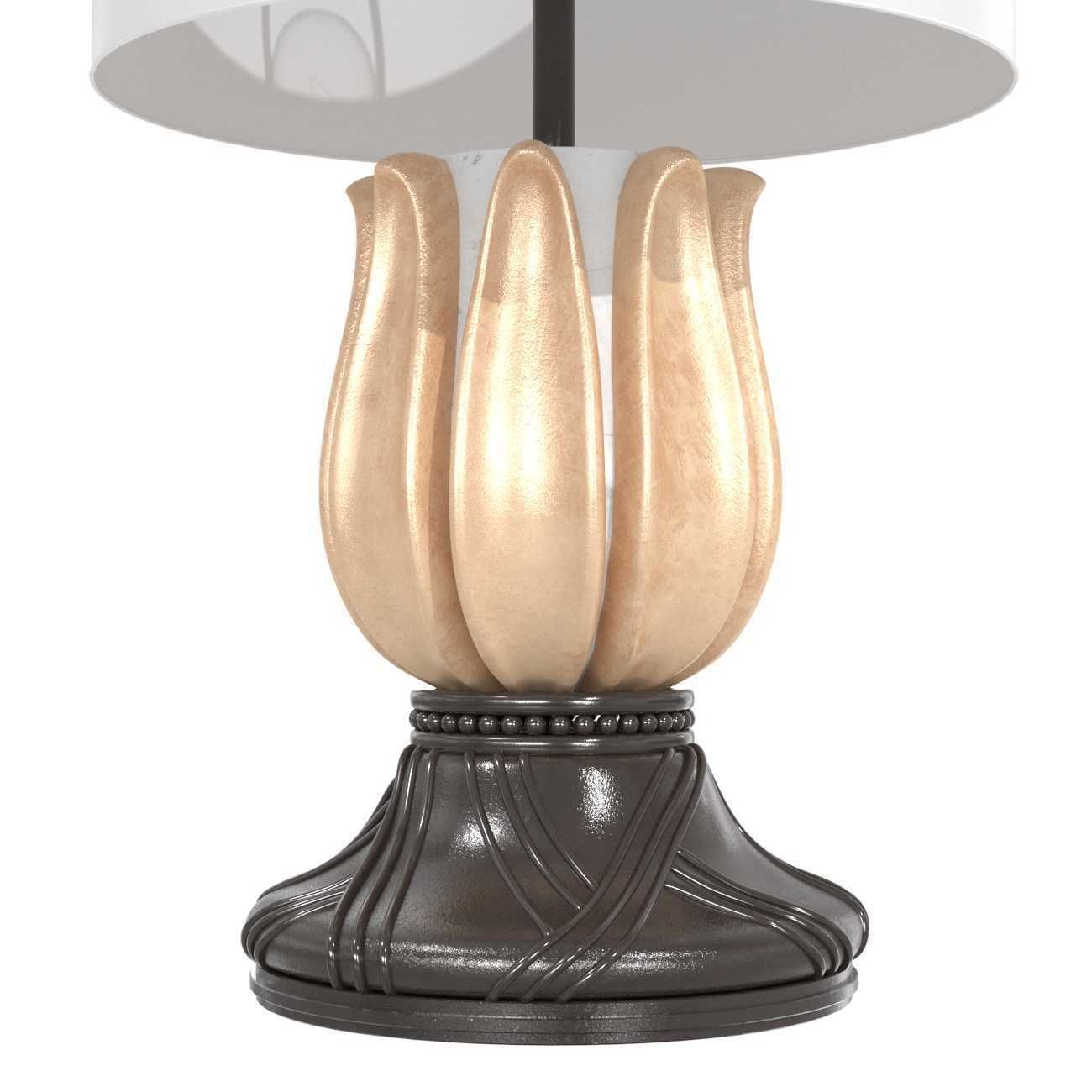 francis sultana adele lotus lamp 3D model_1