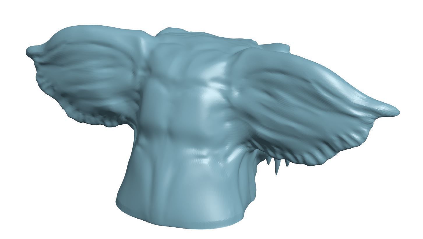 Head 121 3D print model_2