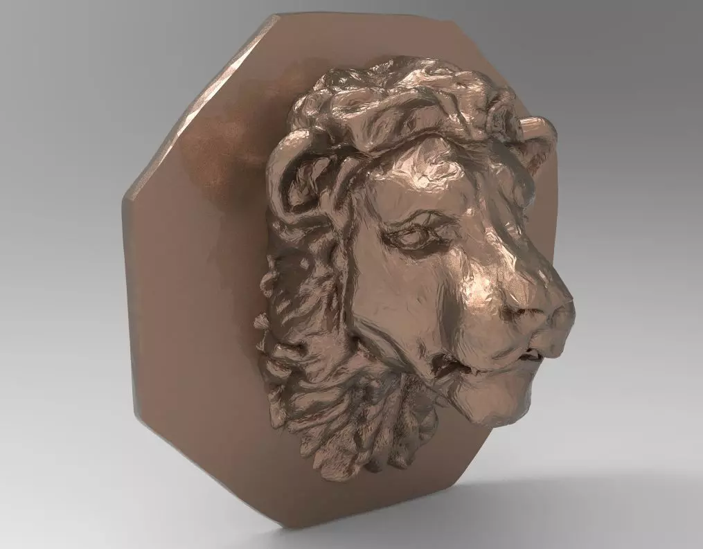 Head 125 3D print model