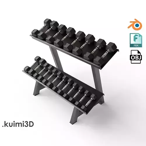 Gym Dumbbell Set 005