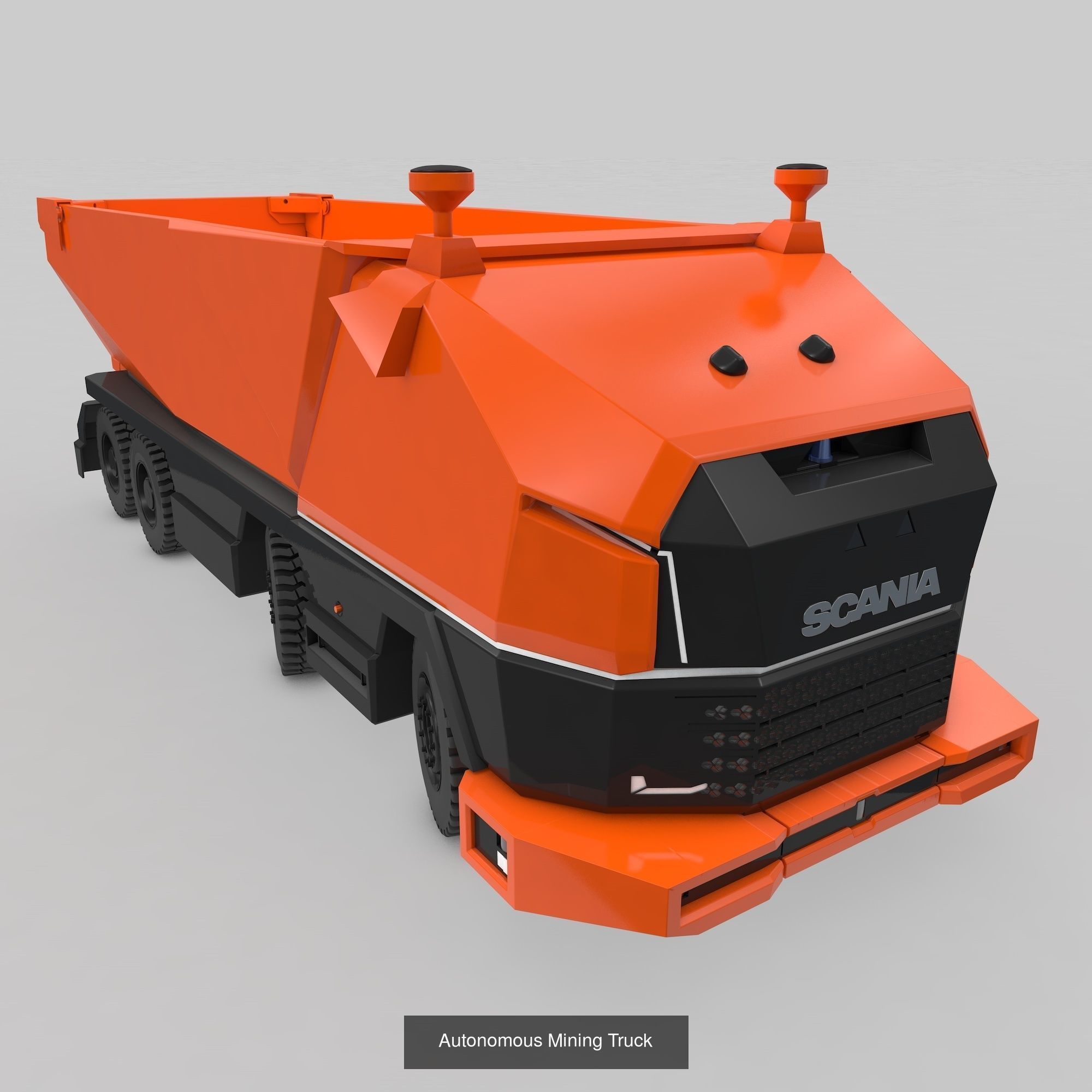 Mining Wehicles Series 3D Model Collection_3