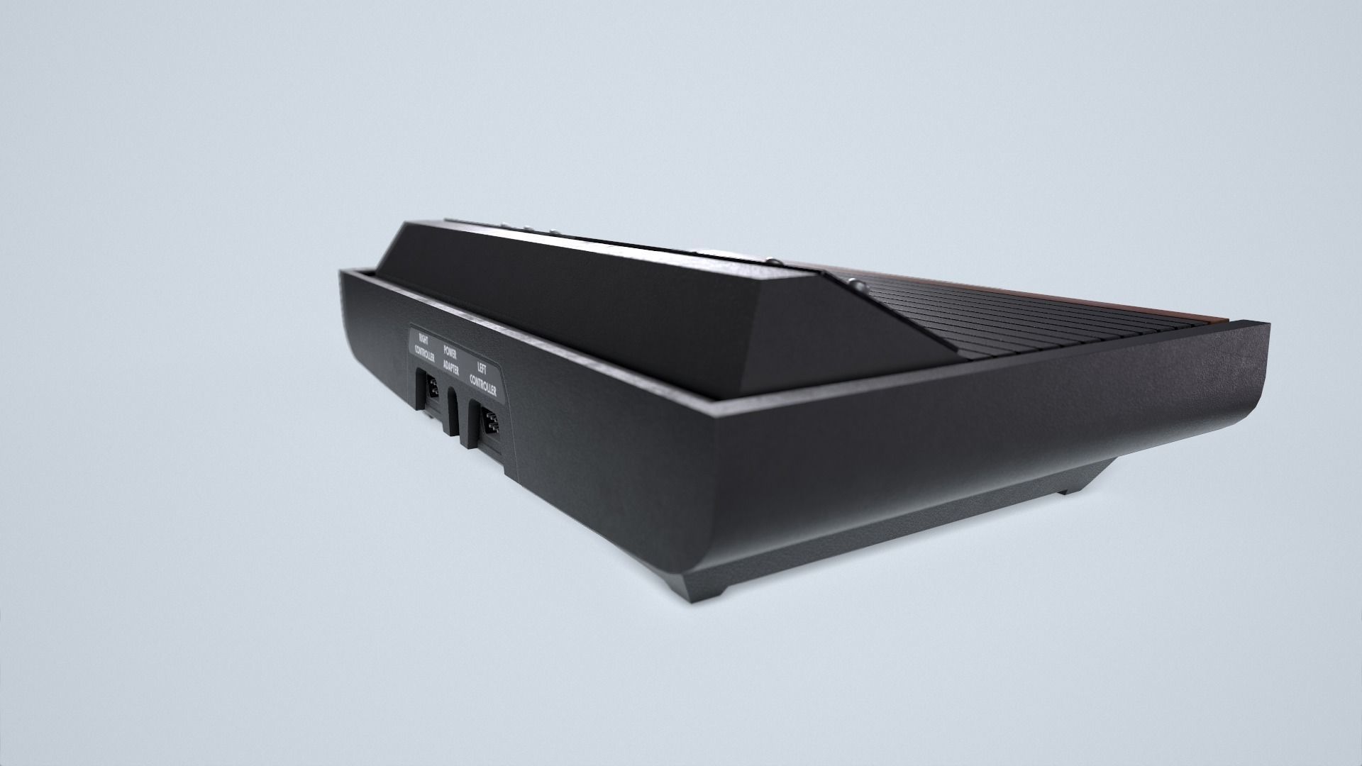 Atari 2600 Low-poly 3D model_3