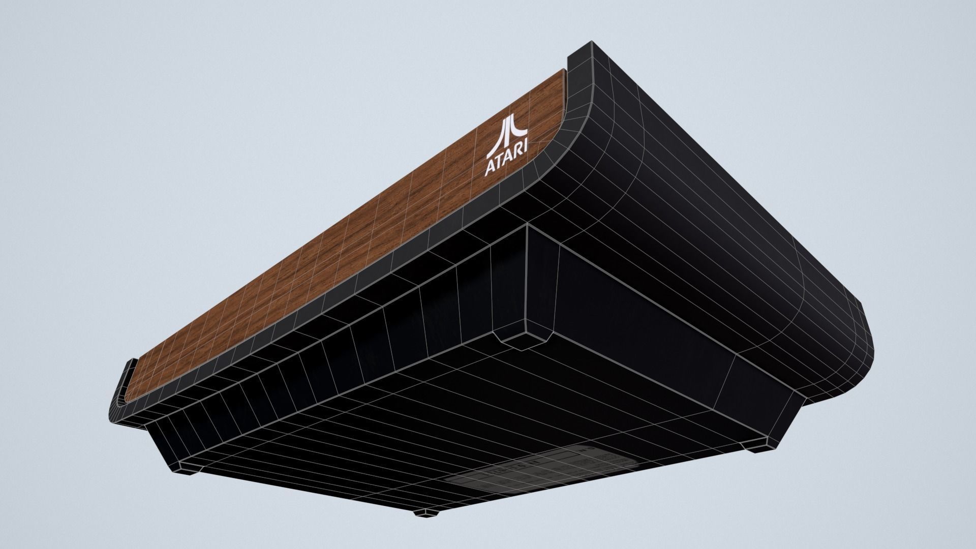 Atari 2600 Low-poly 3D model_12