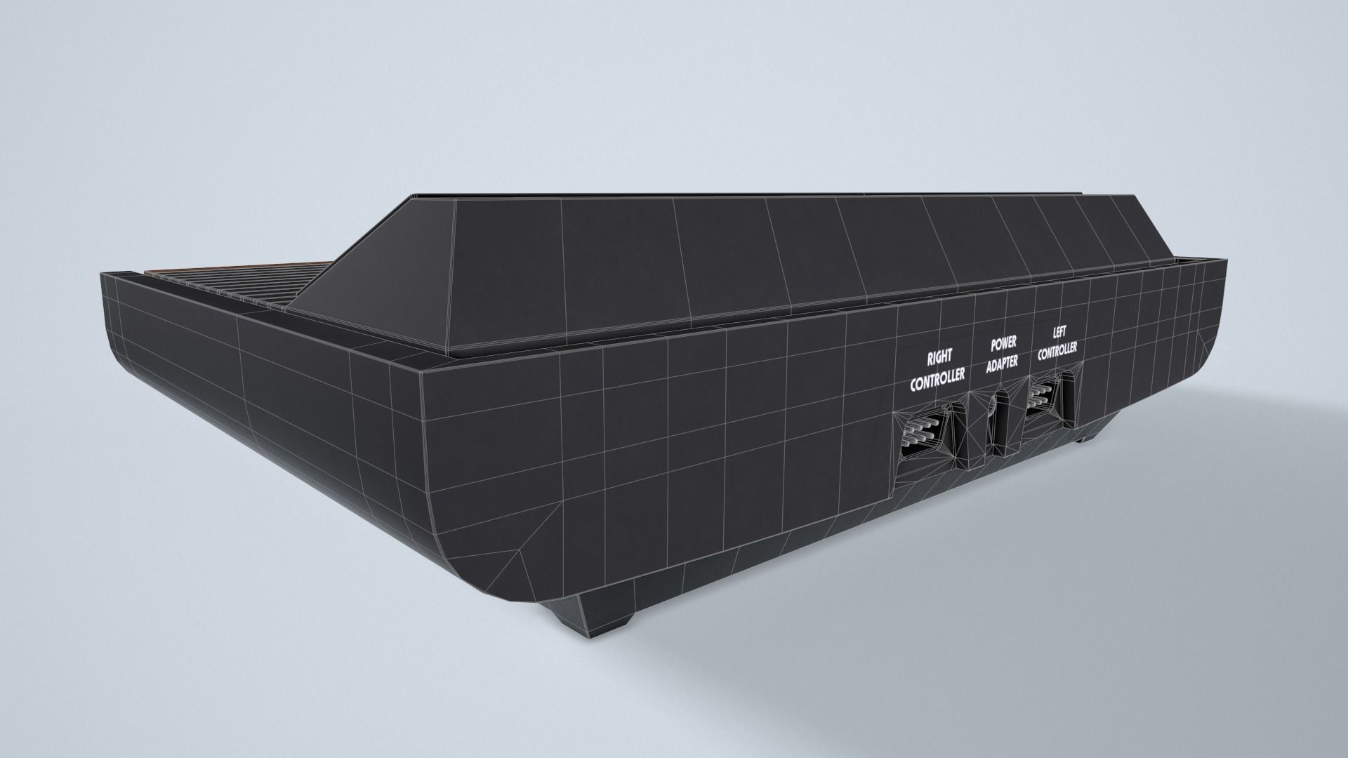 Atari 2600 Low-poly 3D model_8