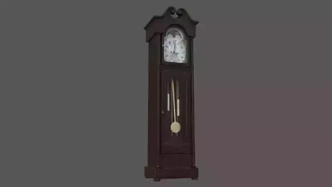 Grandfathers Clock 3D Model 3D model