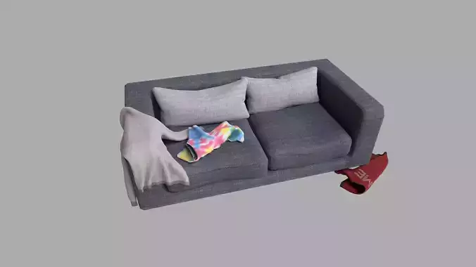 Messy Sofa