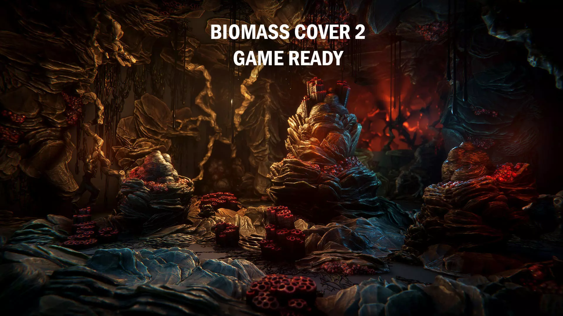 Biomass cover 2 Low-poly 3D model