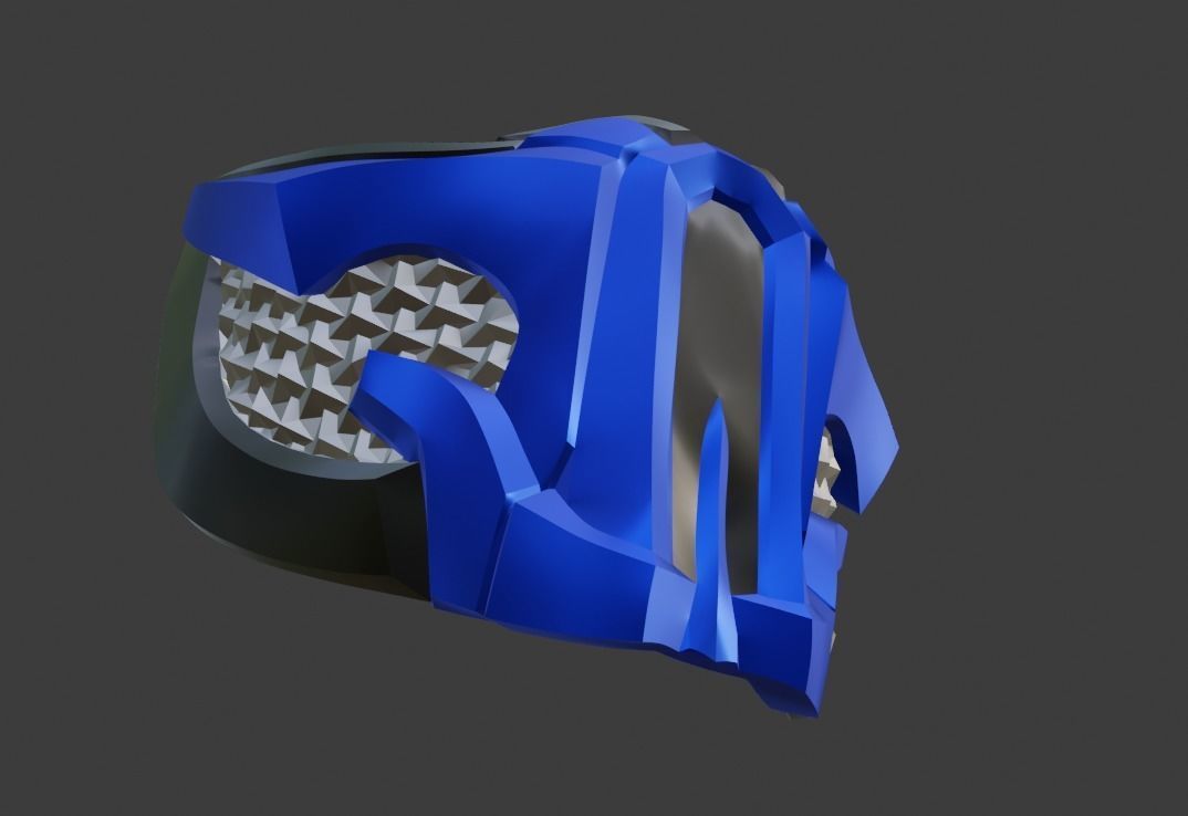 Sub Zero mask from Mortal Kombat 11 - Seeker of Mythologies 3D print model_14
