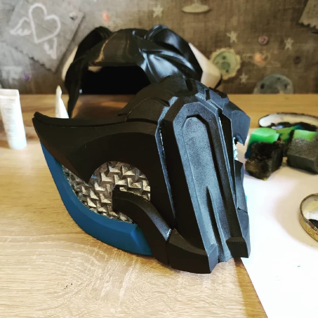 Sub Zero mask from Mortal Kombat 11 - Seeker of Mythologies 3D print model_7