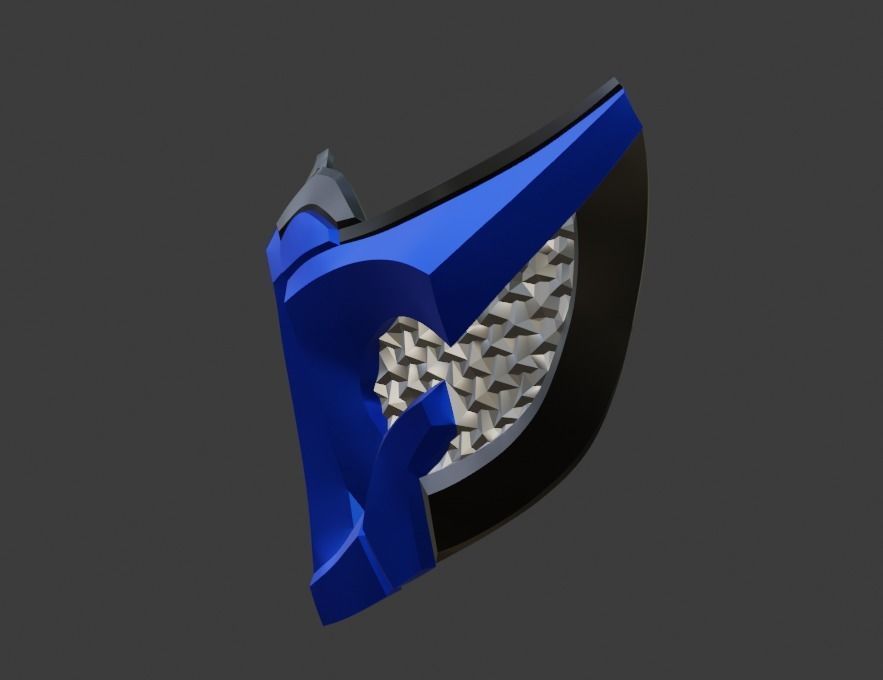 Sub Zero mask from Mortal Kombat 11 - Seeker of Mythologies 3D print model_9