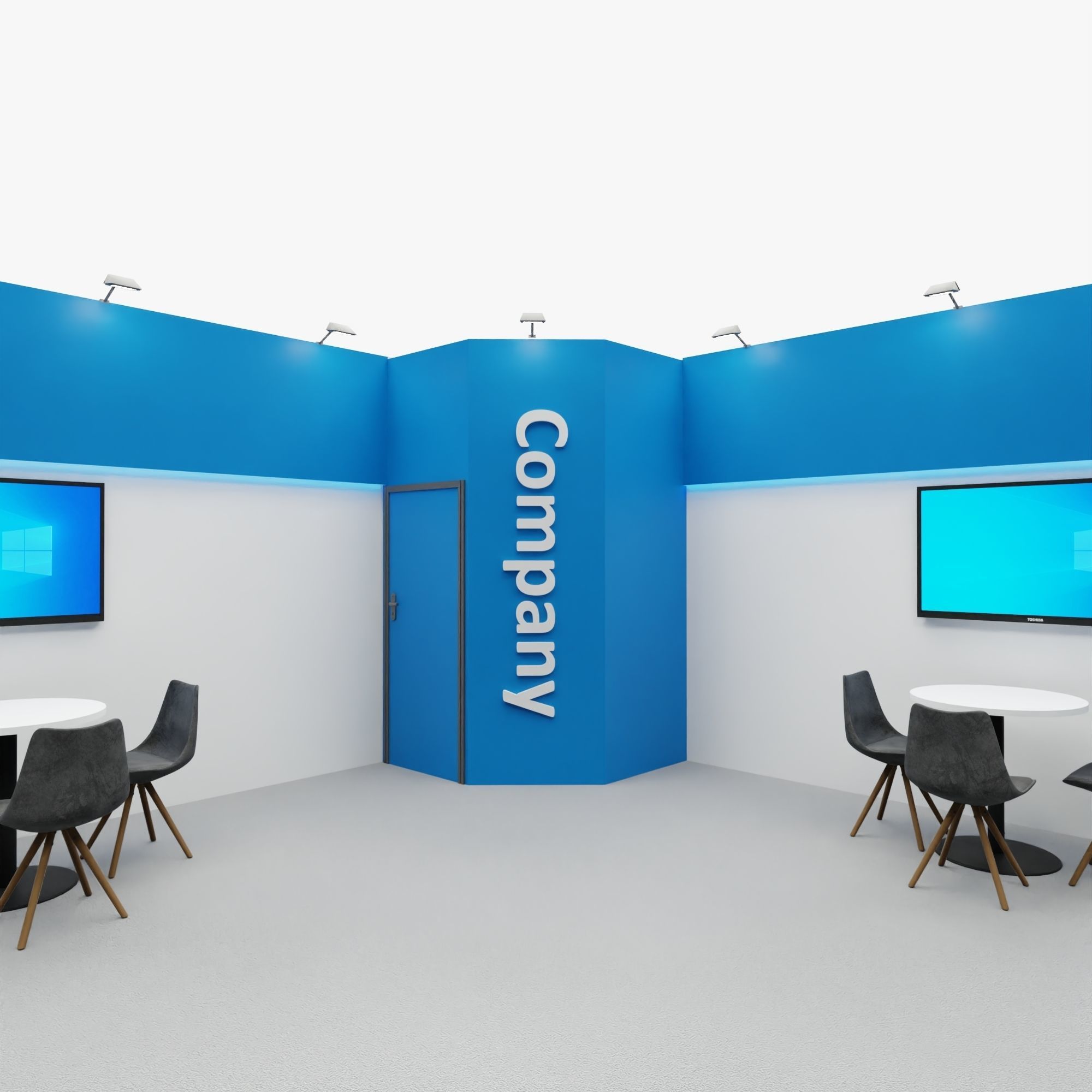 Exhibition stand 2 3D model_3