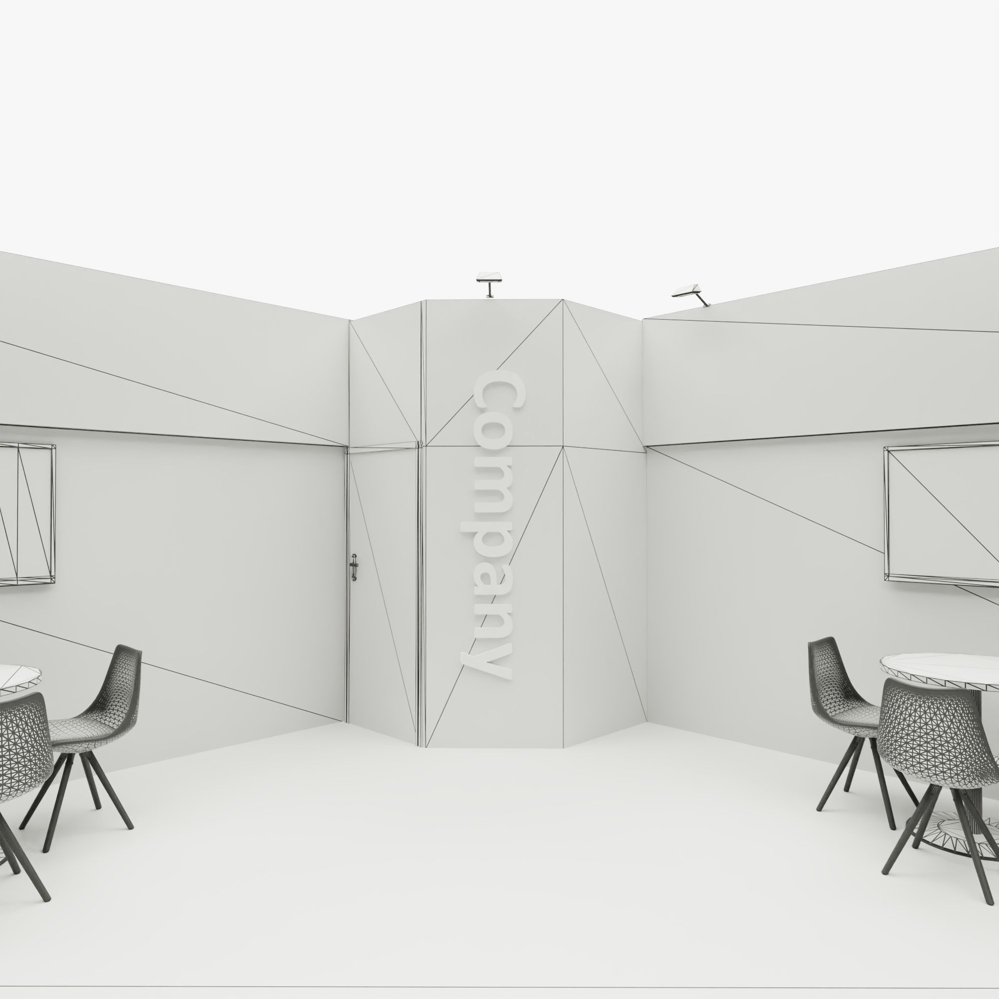 Exhibition stand 2 3D model_9