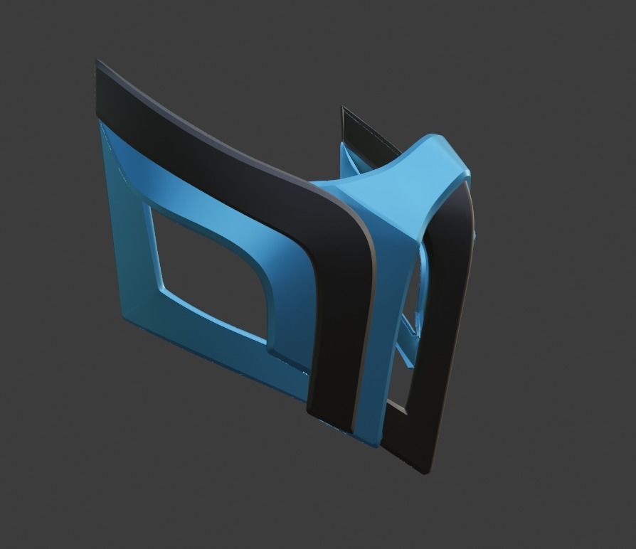 Sub Zero mask from Mortal Kombat 11 - Enemy of Shirai Ryu 3D print model_17