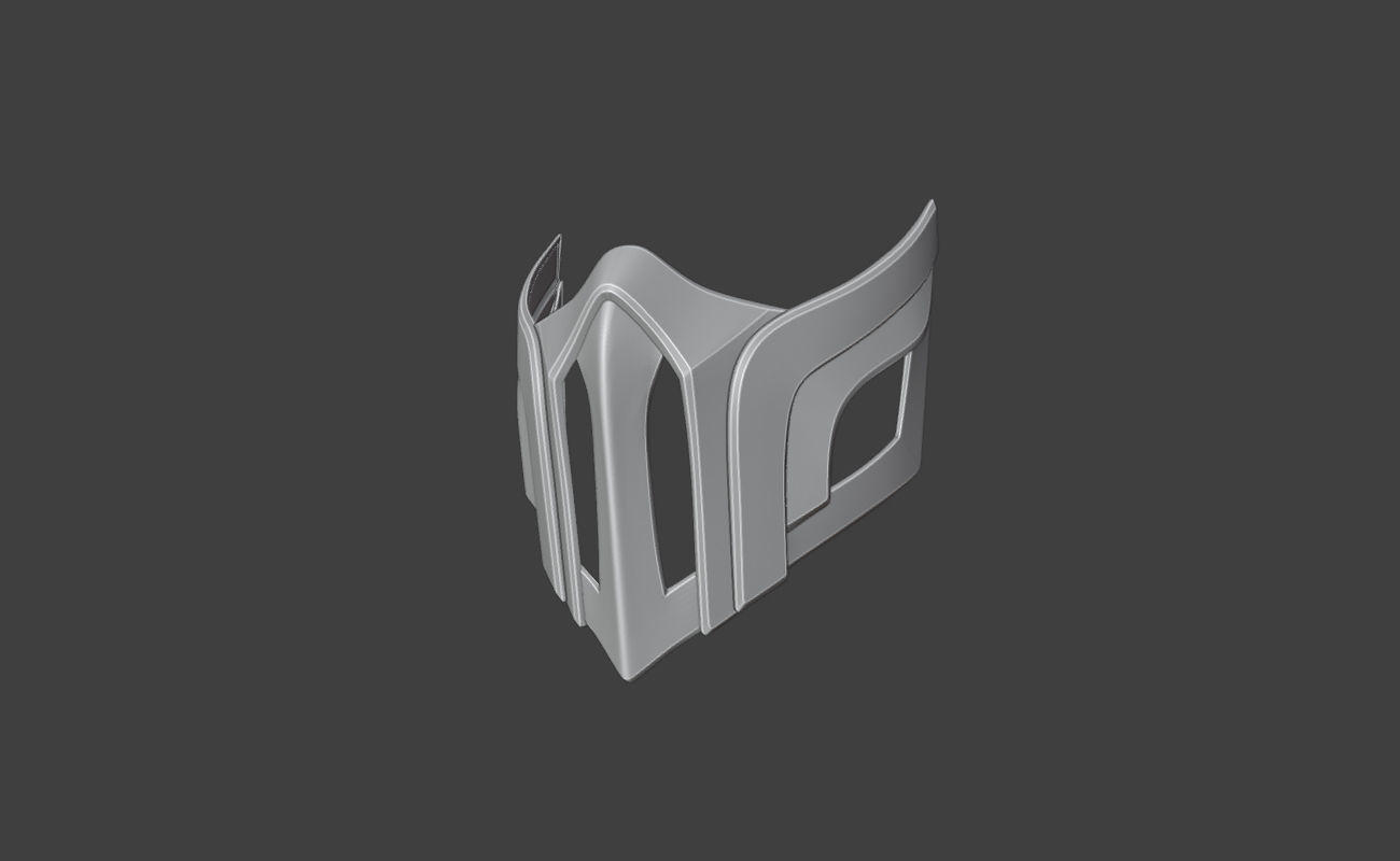 Sub Zero mask from Mortal Kombat 11 - Enemy of Shirai Ryu 3D print model_9