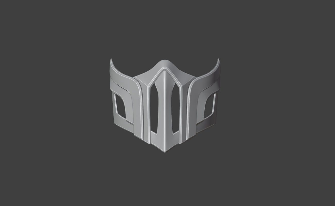 Sub Zero mask from Mortal Kombat 11 - Enemy of Shirai Ryu 3D print model_12