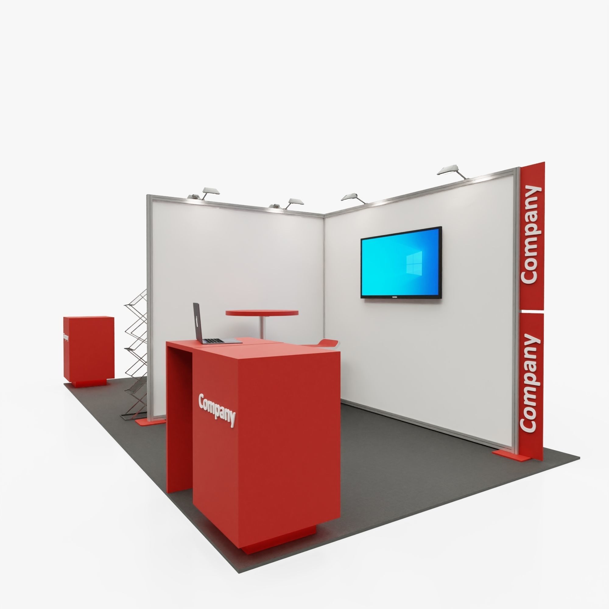 Exhibition stand 3 3D model_3