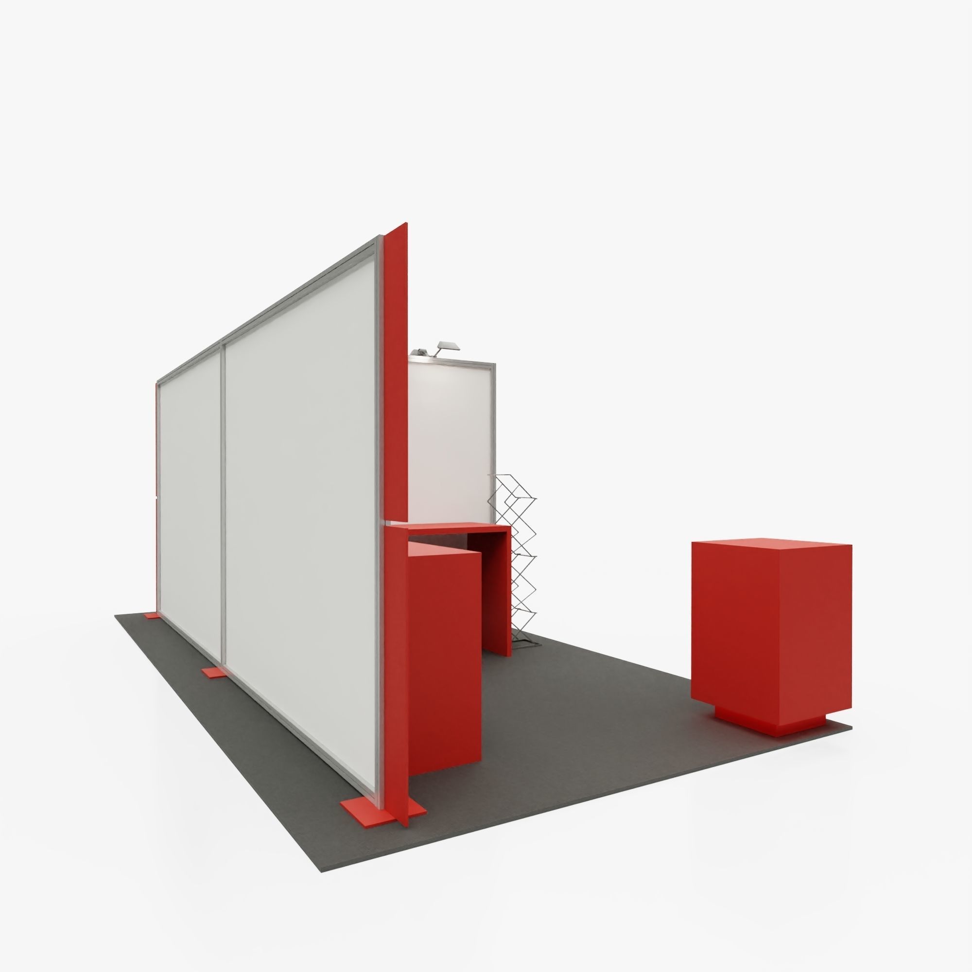 Exhibition stand 3 3D model_4