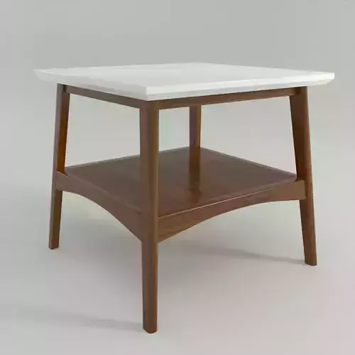 End Table 3D model