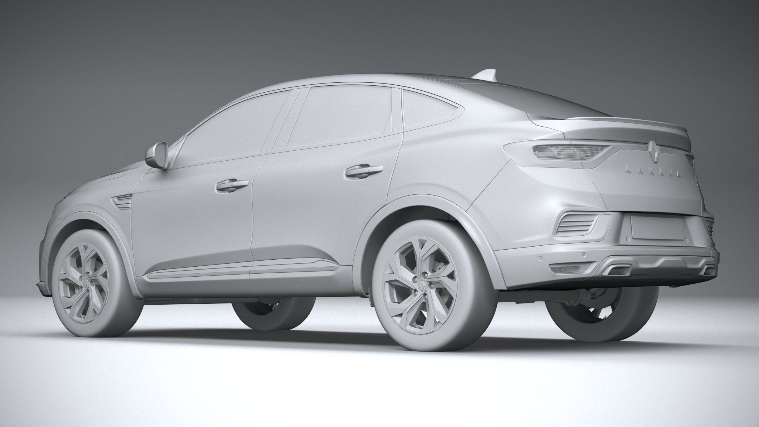 Renault Arkana RS-line 2022 3D model_21