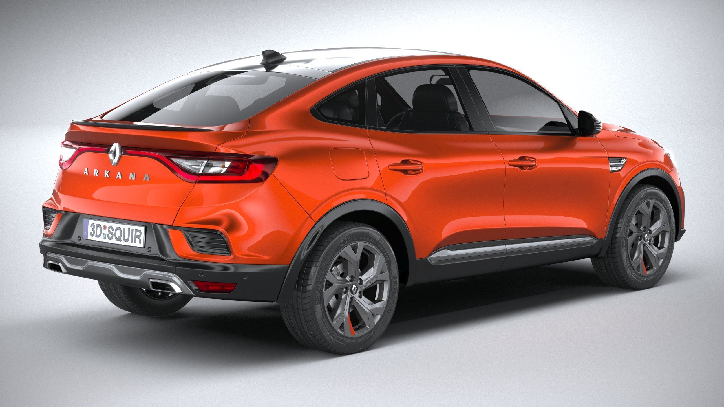 Renault Arkana RS-line 2022 3D model_17