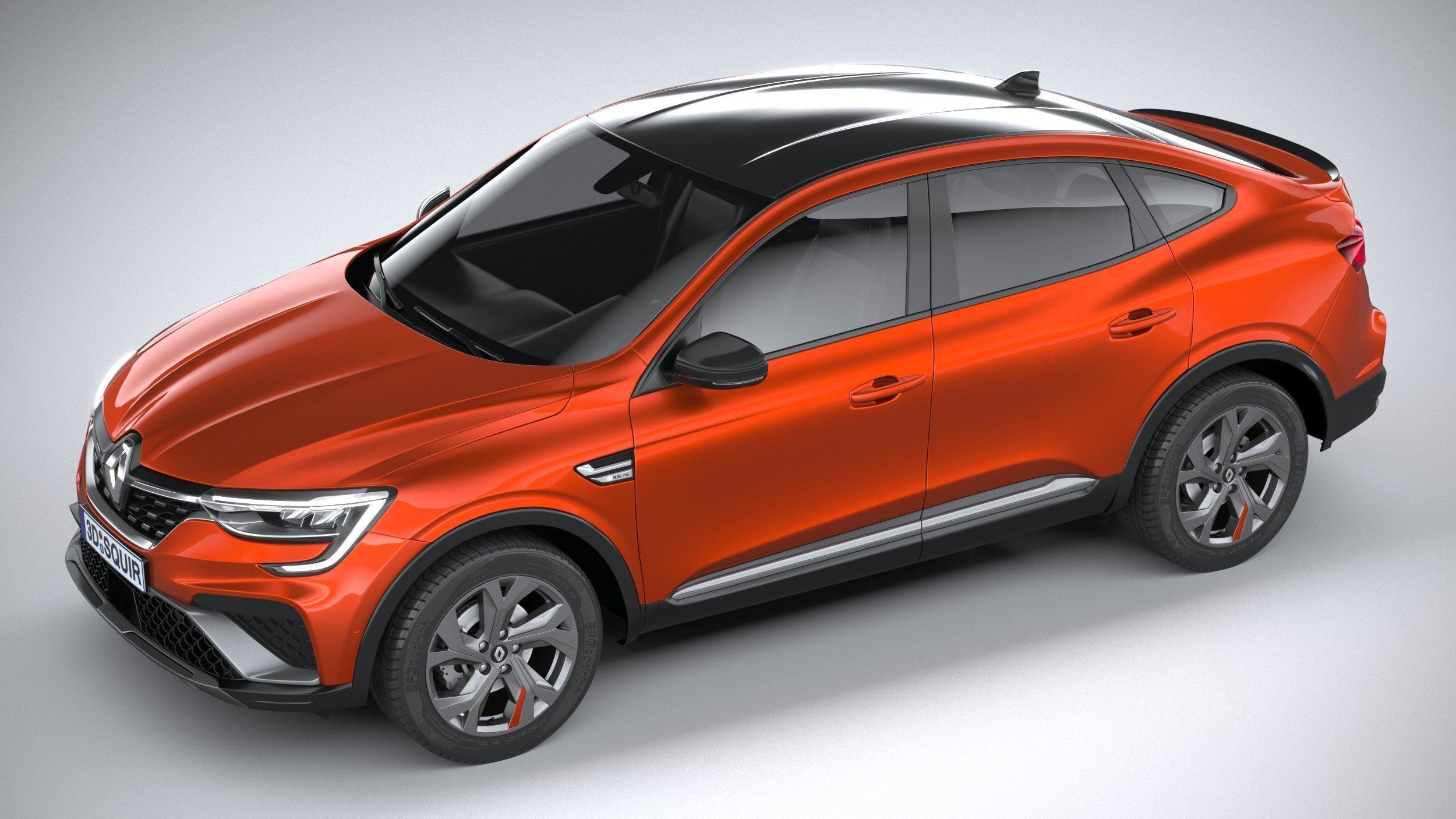 Renault Arkana RS-line 2022 3D model_7