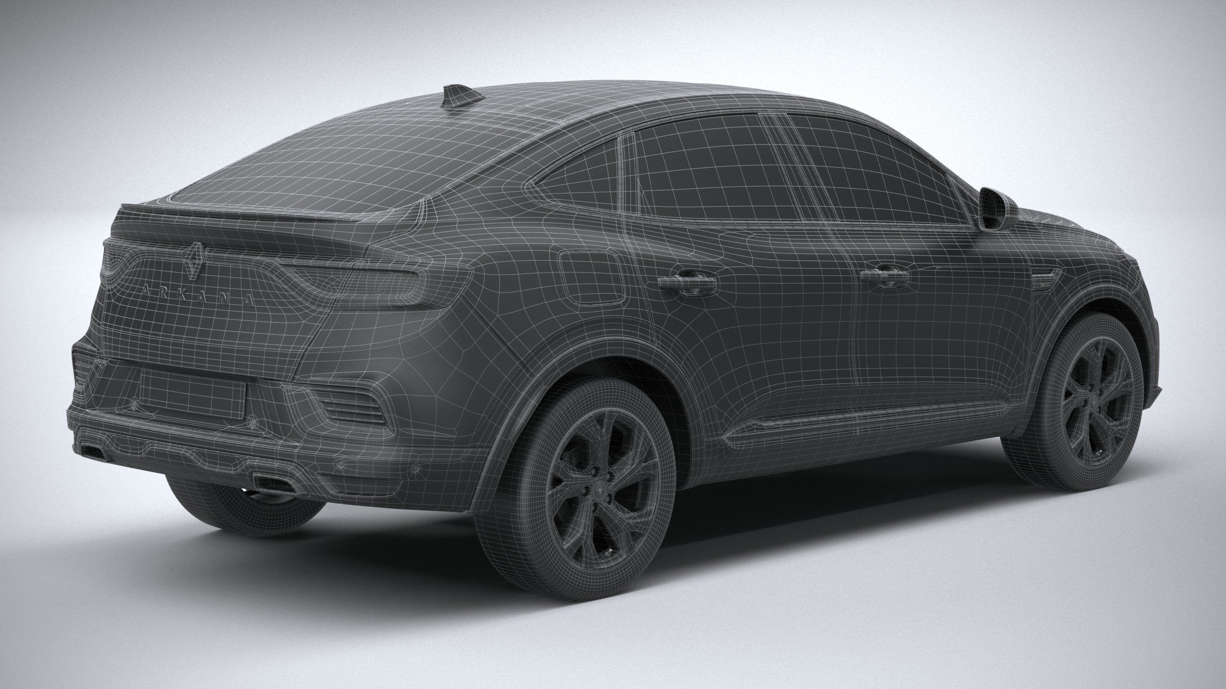 Renault Arkana RS-line 2022 3D model_29