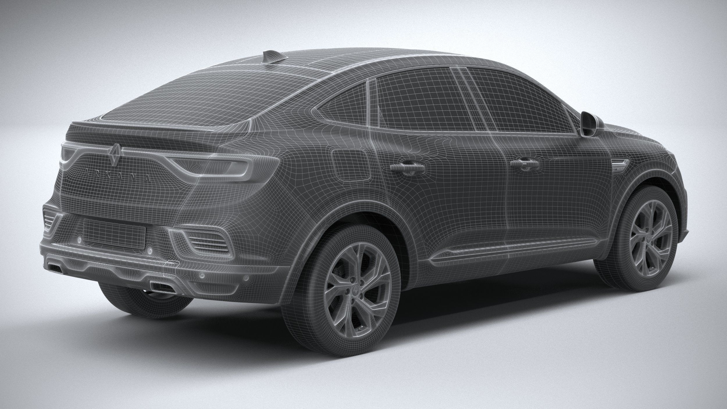 Renault Arkana RS-line 2022 3D model_27