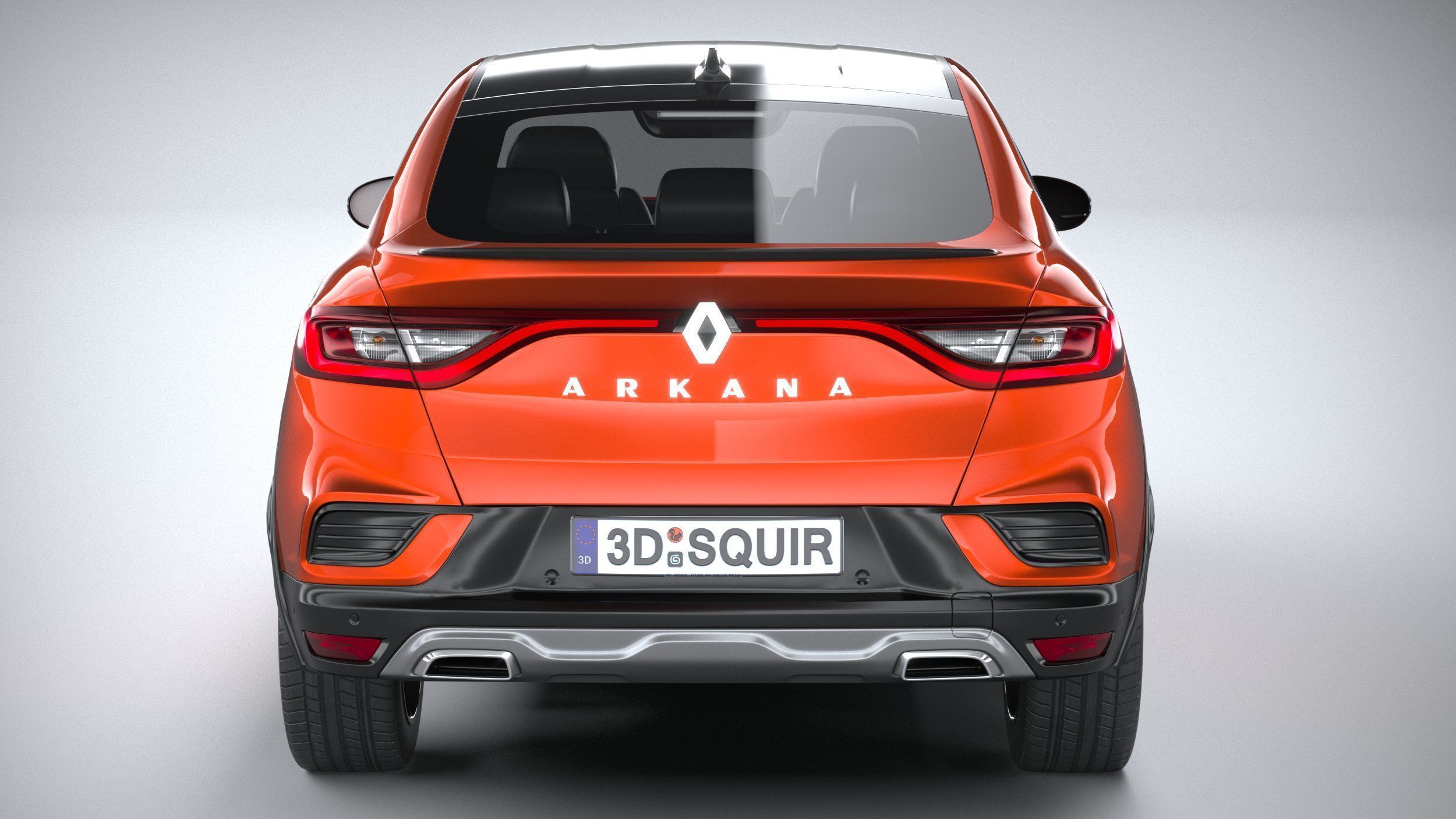 Renault Arkana RS-line 2022 3D model_4