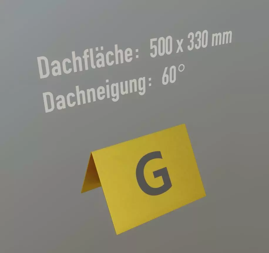 Flugmarkierungshaube 500x330mm 60 Low-poly 3D model_0