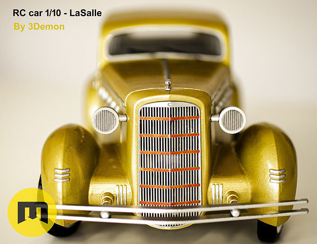 RC model LaSalle 3D print model