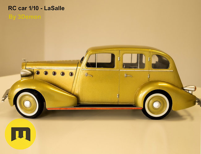 RC model LaSalle 3D print model 6