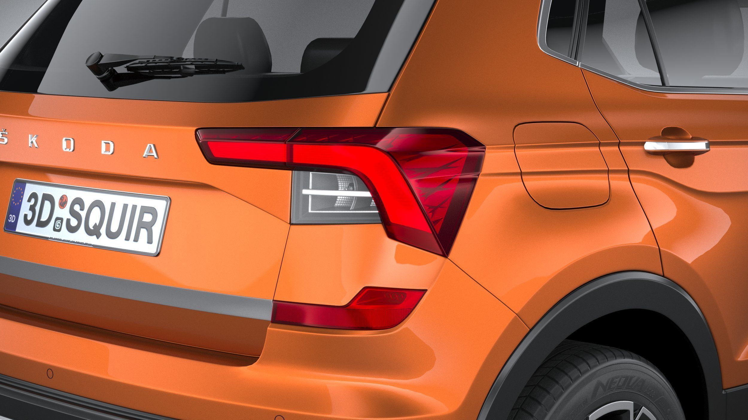 Skoda Kushaq 2021 3D model_18