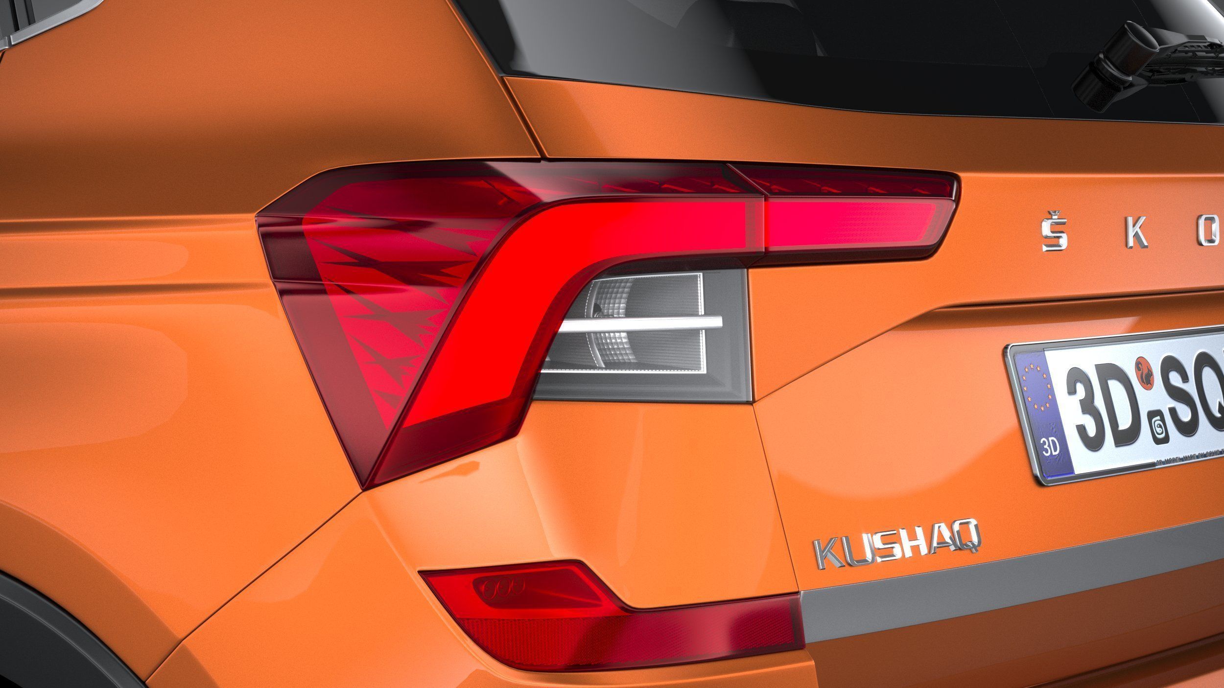 Skoda Kushaq 2021 3D model_15