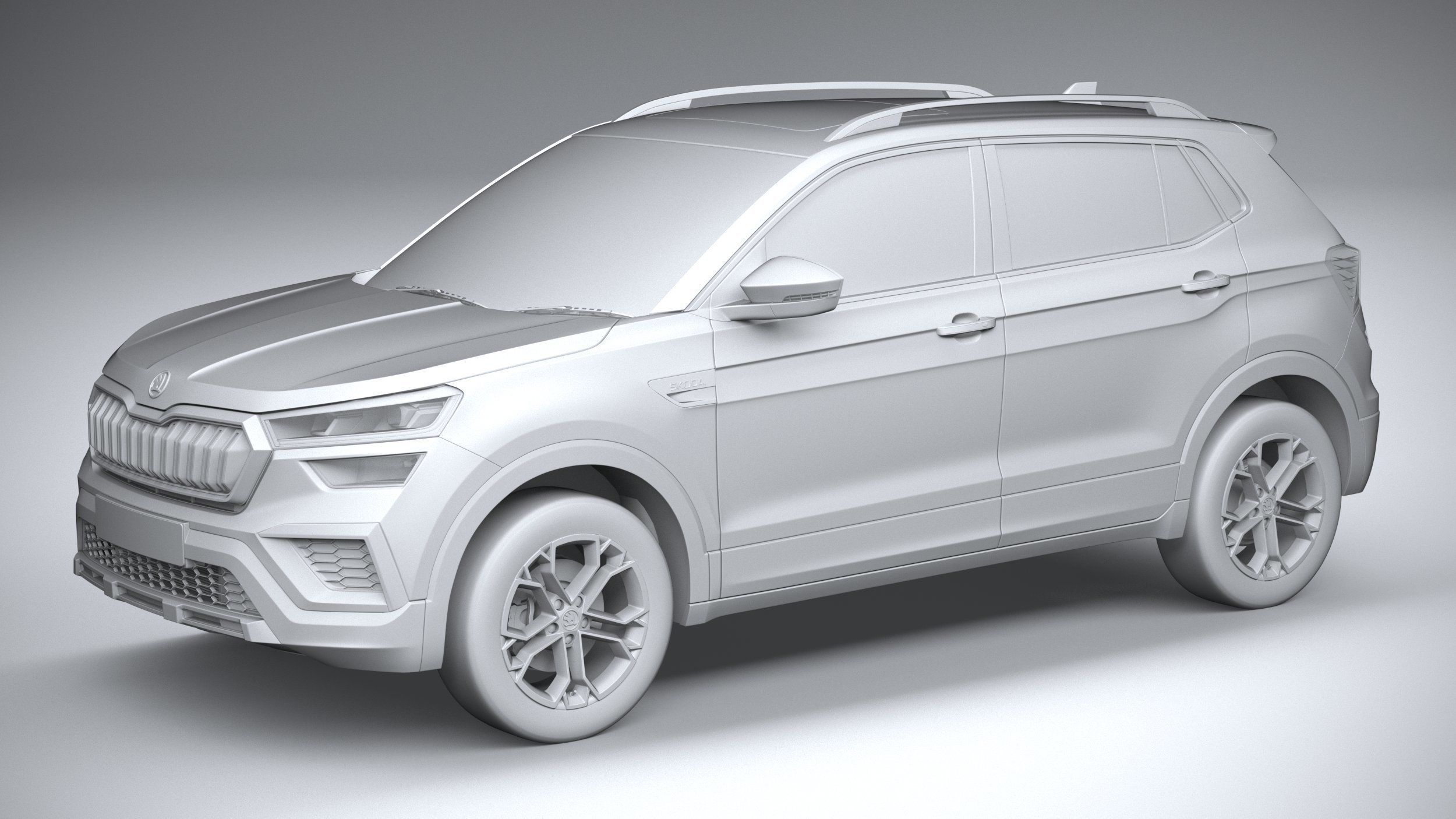 Skoda Kushaq 2021 3D model_19