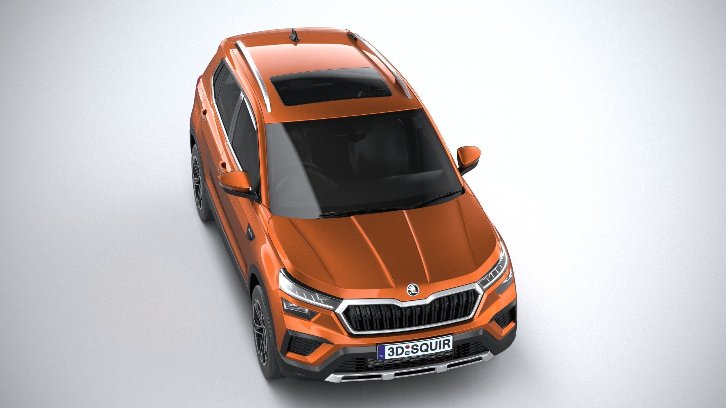 Skoda Kushaq 2021 3D model_12