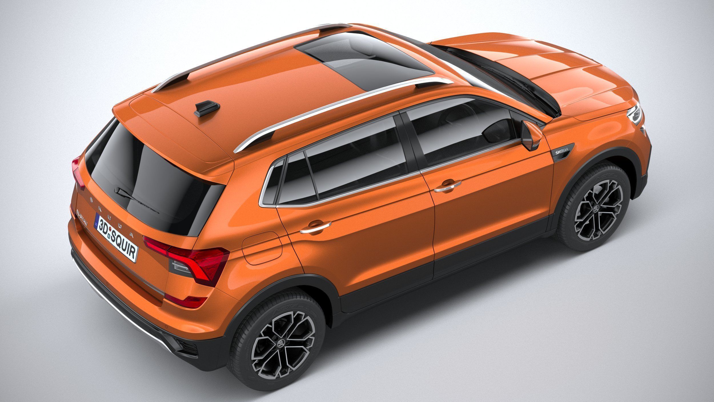 Skoda Kushaq 2021 3D model_10