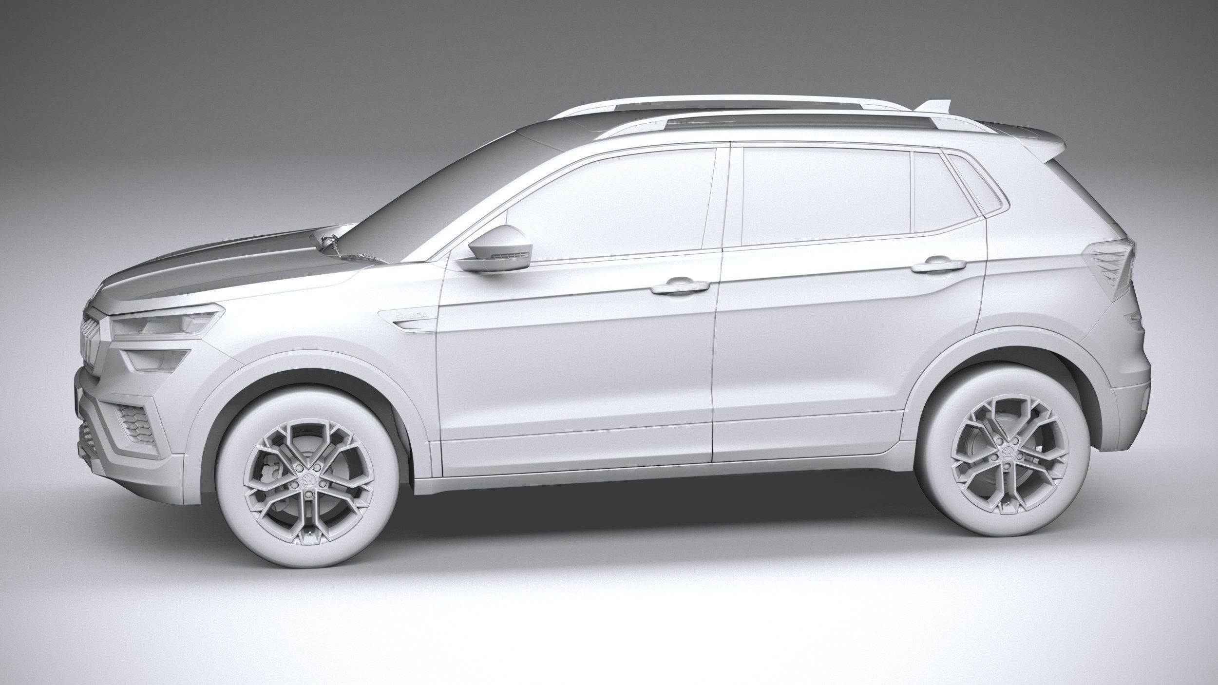 Skoda Kushaq 2021 3D model_22