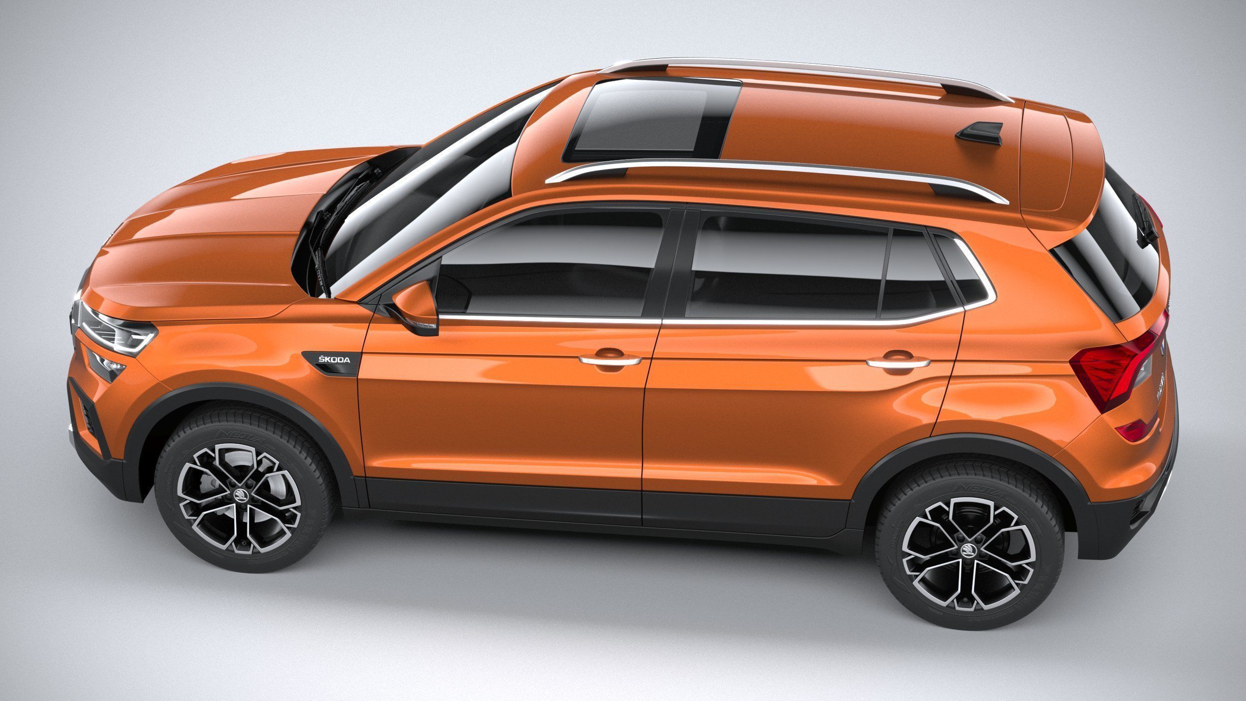 Skoda Kushaq 2021 3D model_9