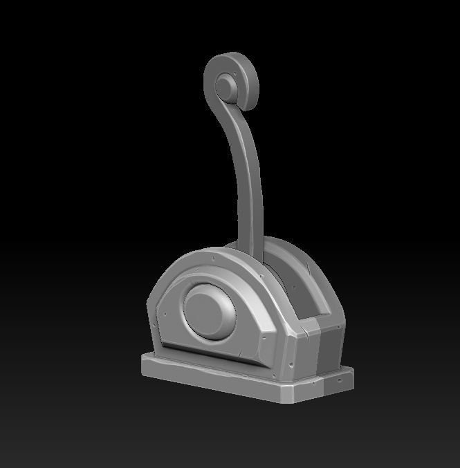 Fantasy gate 3d print 3D print model_16