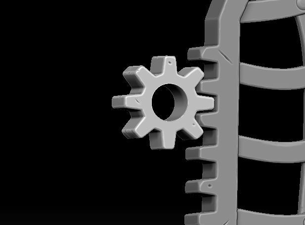 Fantasy gate 3d print 3D print model_13