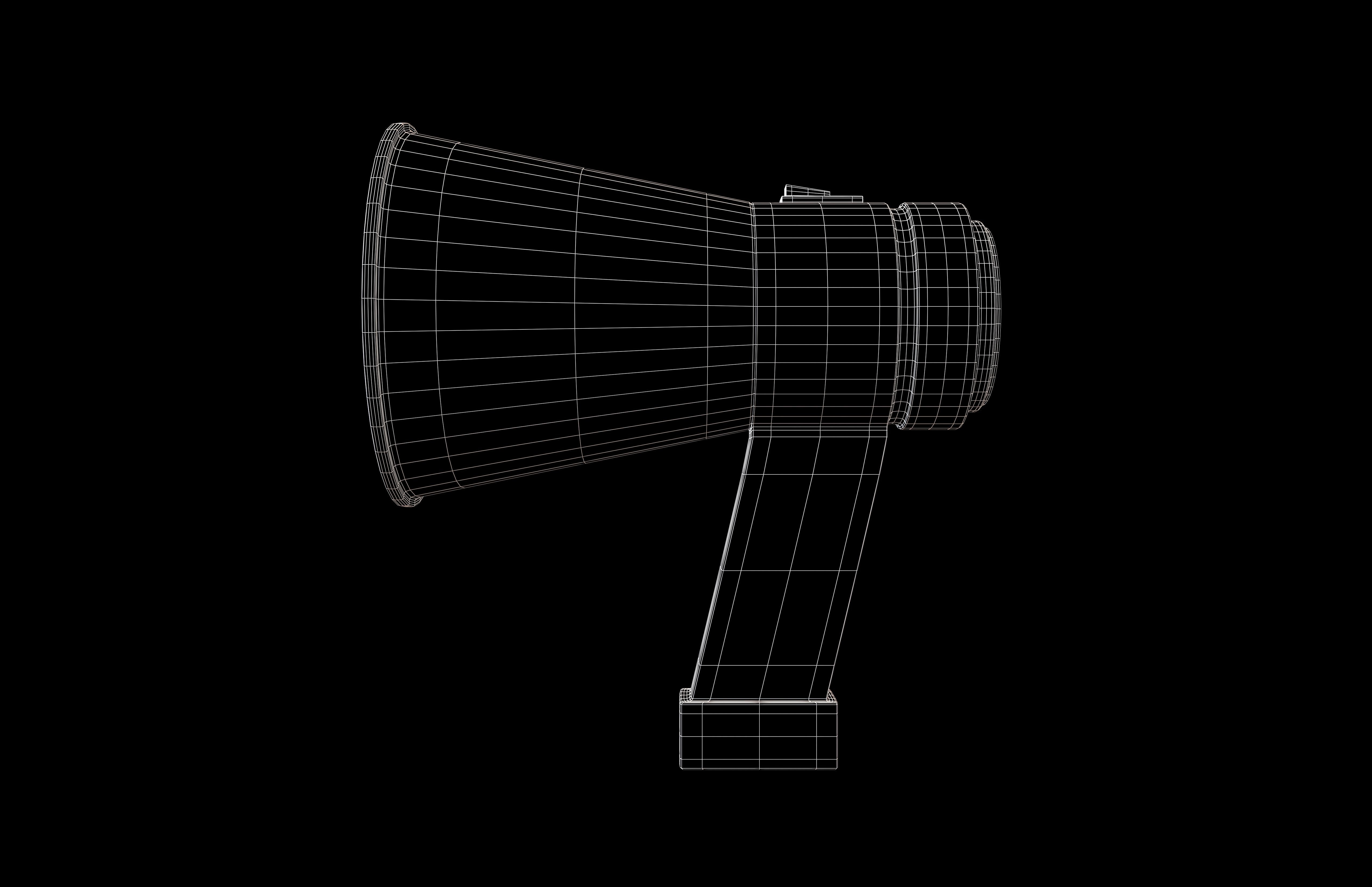 Loudspeaker v1 001 Low-poly 3D model_5