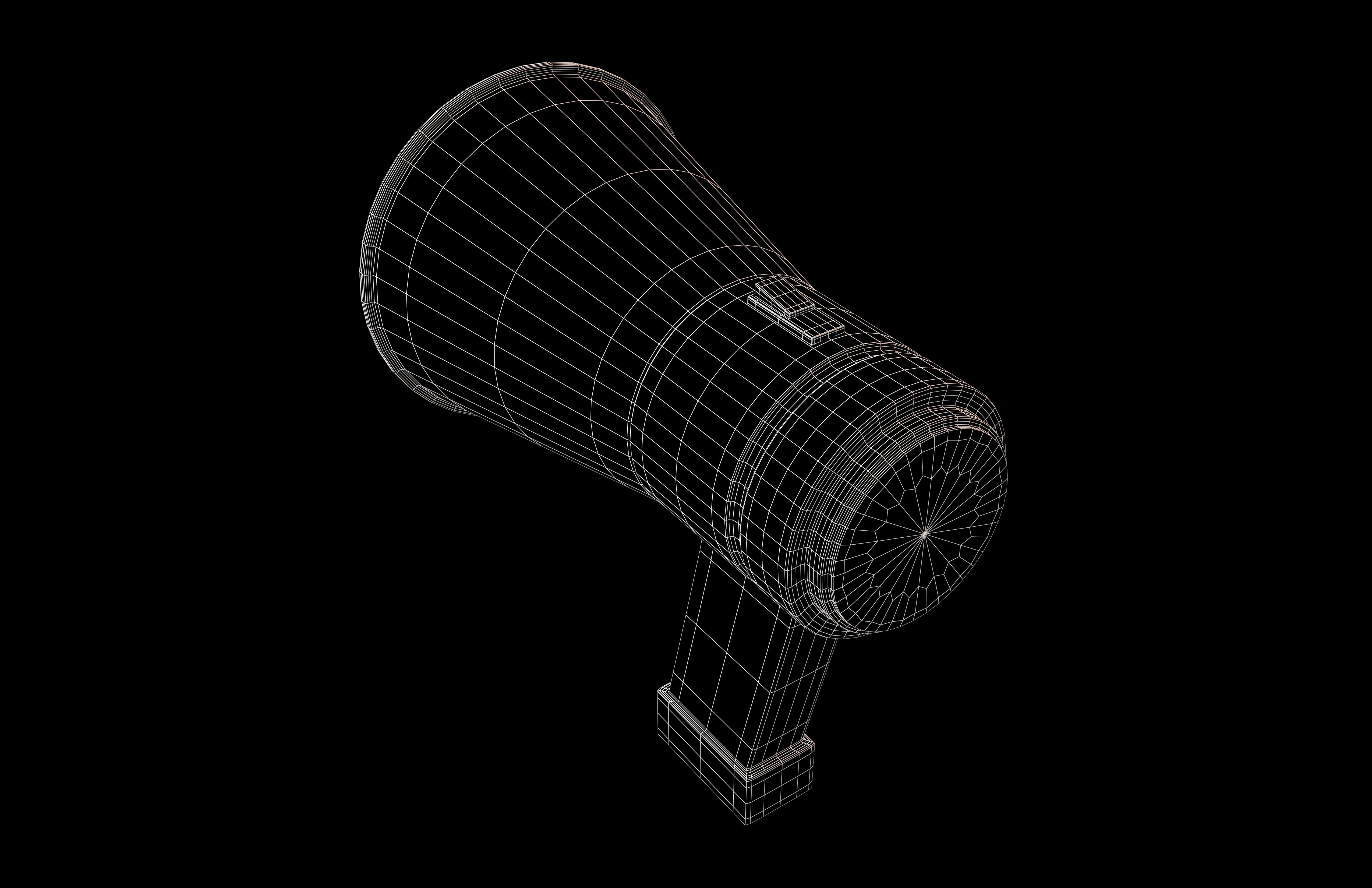 Loudspeaker v1 001 Low-poly 3D model_6