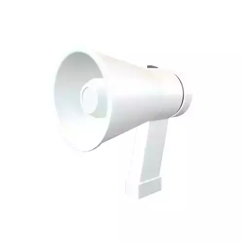 Loudspeaker v1 002 Low-poly 3D model