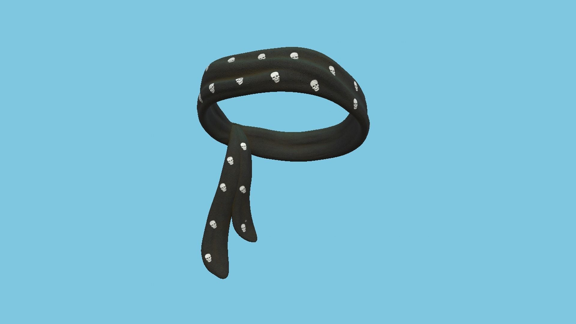 04 Pirate Bandana - Character Design 3D Model Collection_13