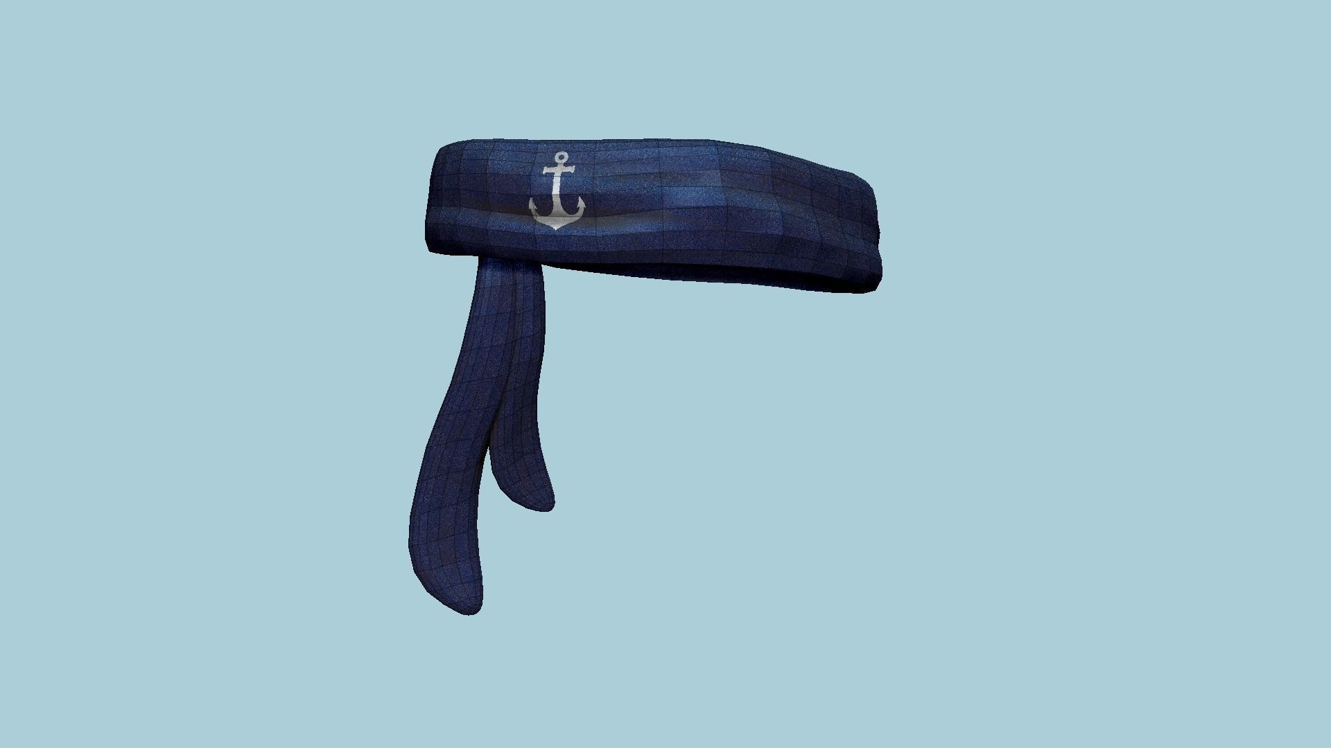 04 Pirate Bandana - Character Design 3D Model Collection_11