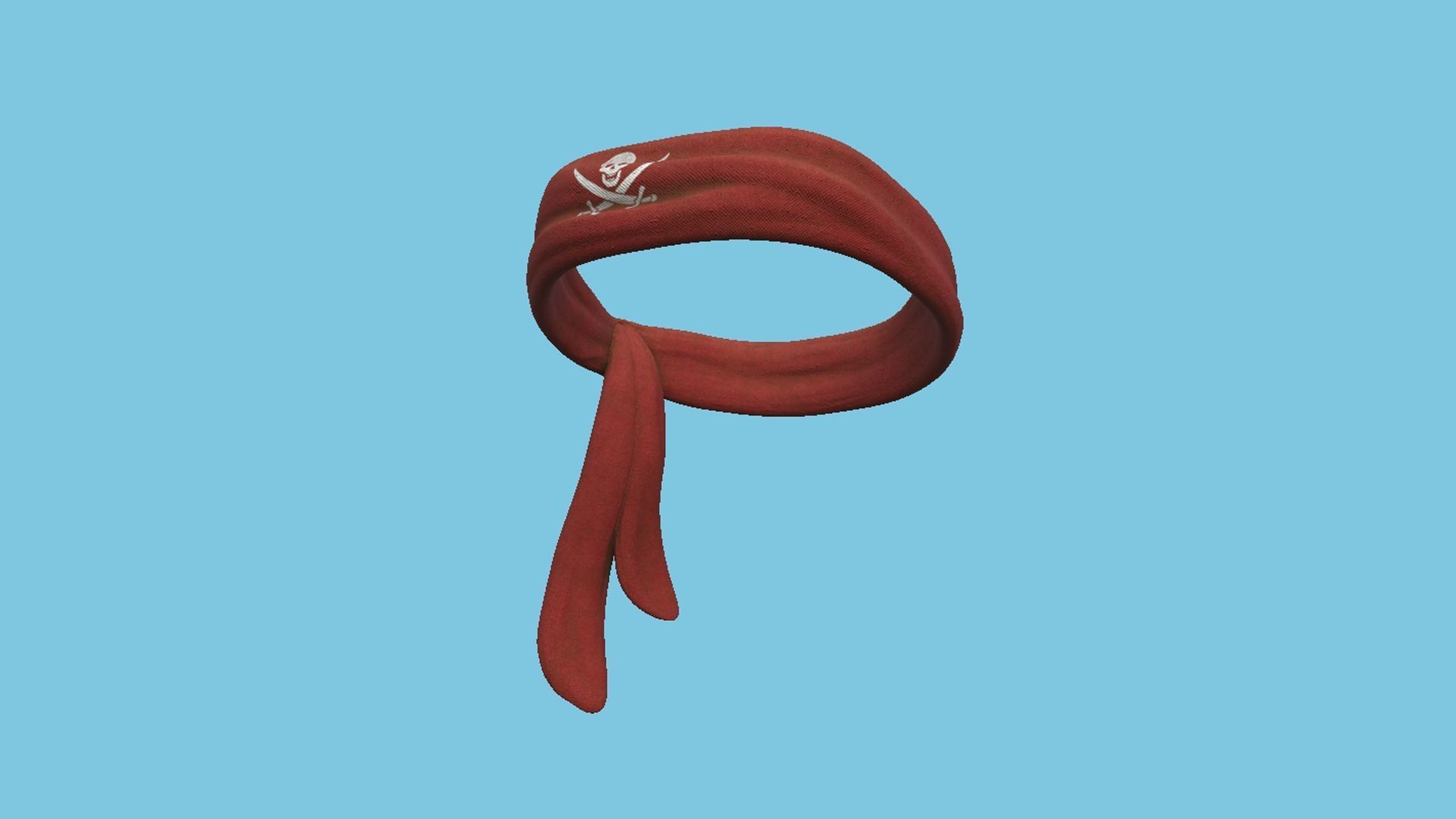 04 Pirate Bandana - Character Design 3D Model Collection_21