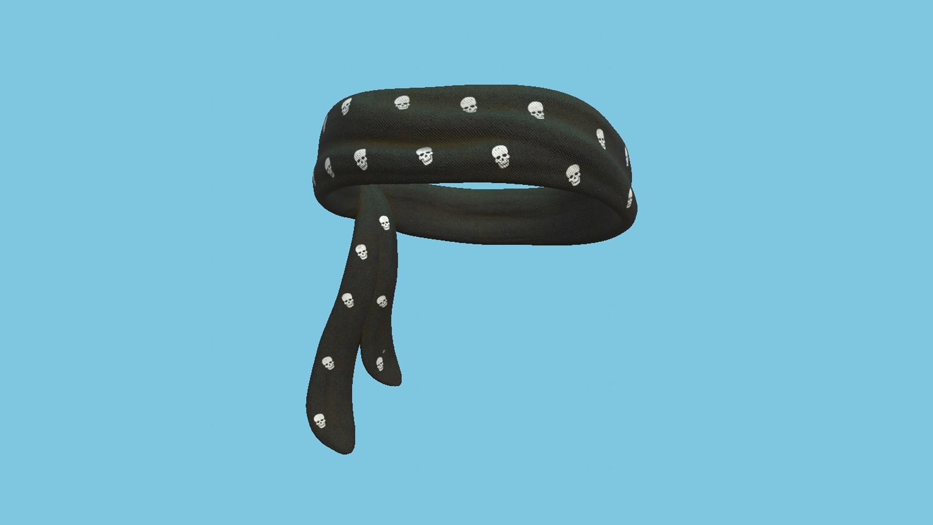 04 Pirate Bandana - Character Design 3D Model Collection_16