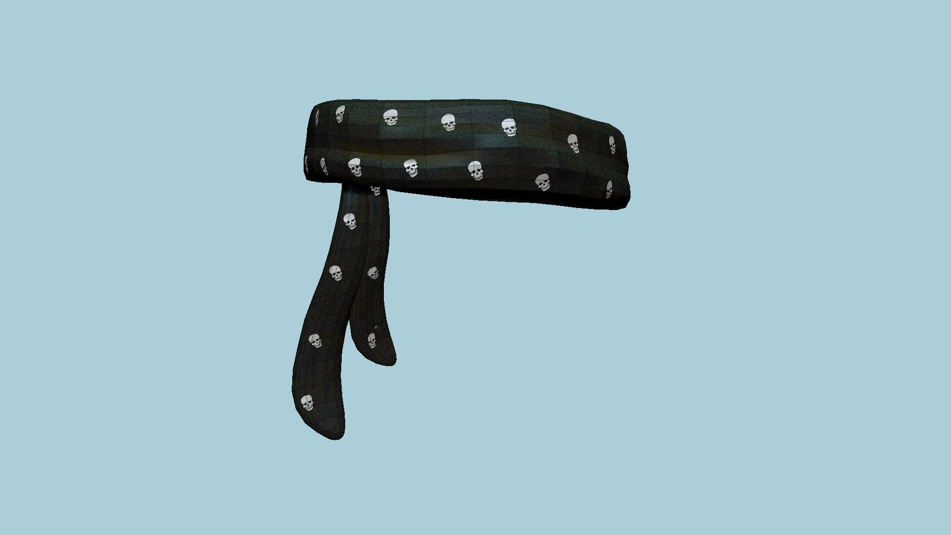 04 Pirate Bandana - Character Design 3D Model Collection_18