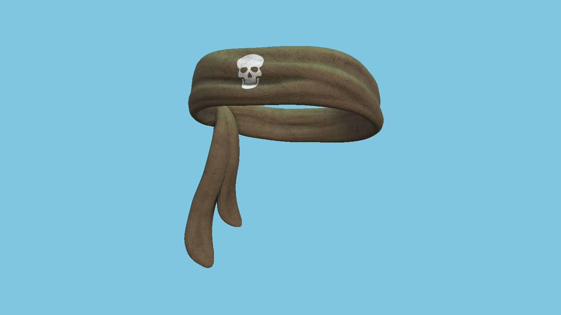 04 Pirate Bandana - Character Design 3D Model Collection_5